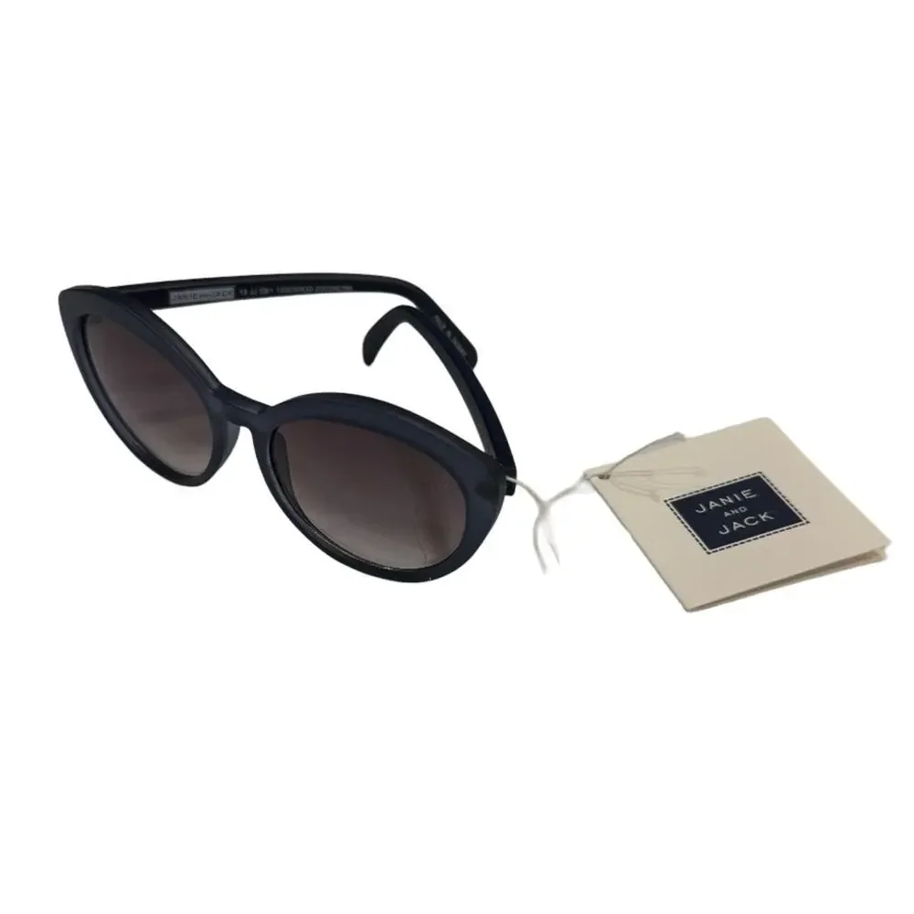 Janie and Jack Navy Cat Eye Sunglasses Size 0-2Y